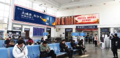 忻州火车站候车大厅东墙灯箱广告位